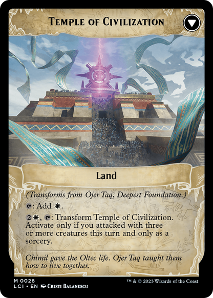Ojer Taq, Deepest Foundation (LCI-026) - The Lost Caverns of Ixalan