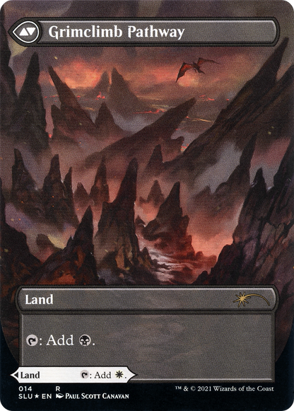 Brightclimb Pathway (Borderless) (SLU-014) - Secret Lair: Ultimate Edition: (Showcase) Foil