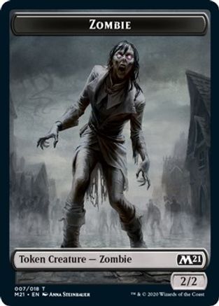 Zombie Token (M21-007) - Core Set 2021