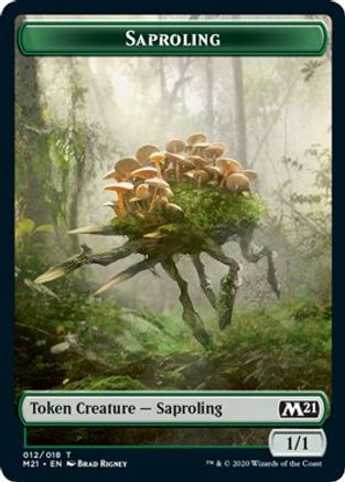 Saproling Token (M21-012) - Core Set 2021