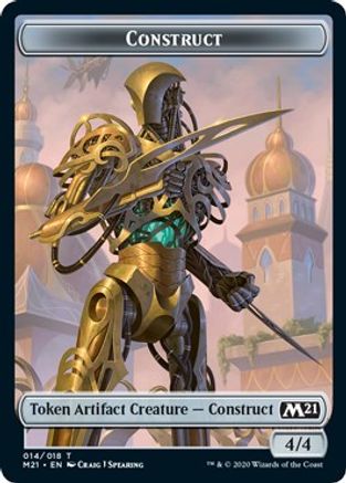Construct Token (M21-014) - Core Set 2021