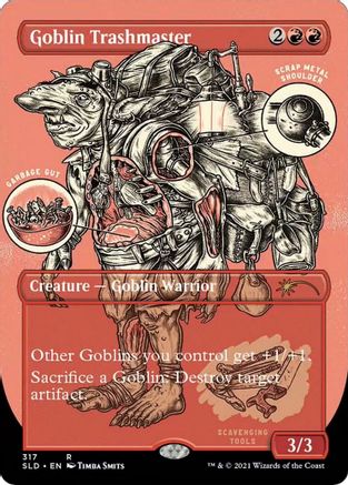 Goblin Trashmaster (Foil Etched) (SLD-317) - Secret Lair Drop Series Foil