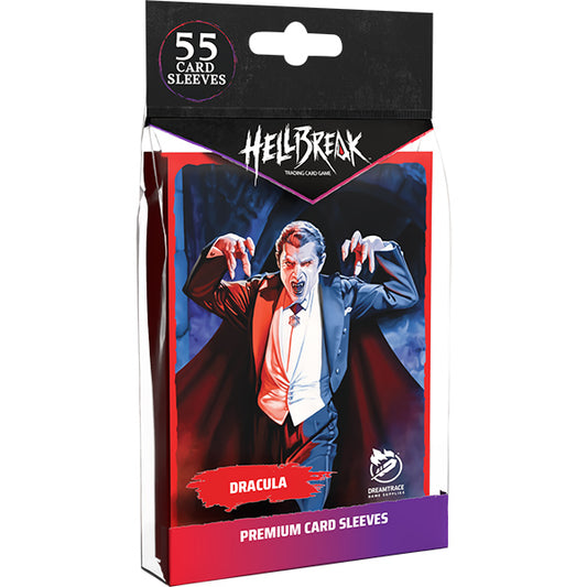 Card Sleeves: Hellbreak- Dracula Premium Sleeves (55 Sleeves)