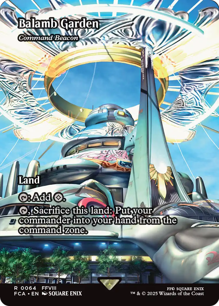 Balamb Garden - Command Beacon (Showcase) (FCA-064) - FINAL FANTASY: Through the Ages / Balamb Garden (Borderless)