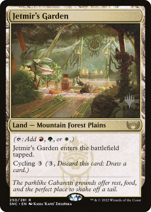 Jetmir's Garden (PPSNC-250) - Streets of New Capenna Promos Foil