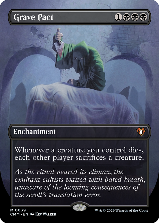 Grave Pact (Borderless) (CMM-639) - Commander Masters
