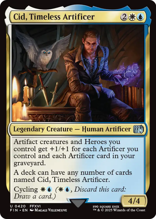 Cid, Timeless Artificer (0420) (FIN-420) - FINAL FANTASY