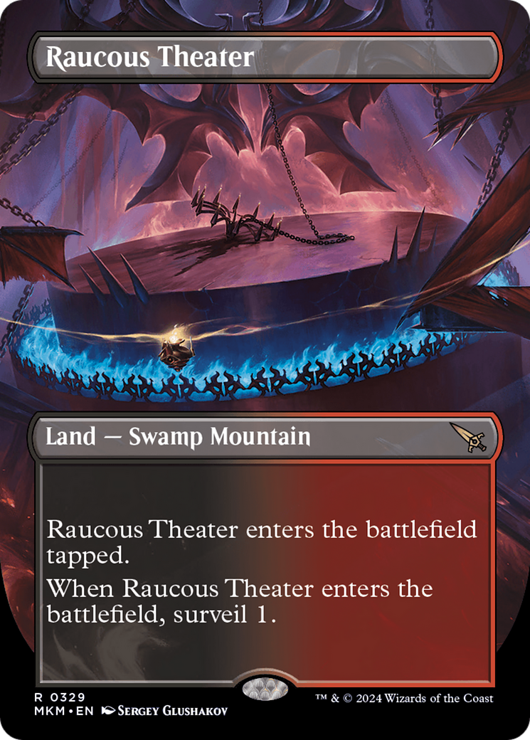 Raucous Theater (Borderless) (MKM-329) - Murders at Karlov Manor