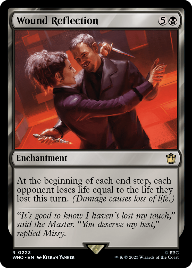 Wound Reflection (WHO-223) - Doctor Who Foil