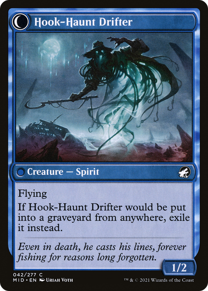 Baithook Angler (MID-042) - Innistrad: Midnight Hunt: (Double Faced Transform)