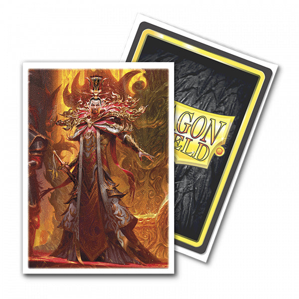 Dragon Shield Sleeves: Standard- Matte 'Flesh & Blood Emperor of Volcor' Art, Limited Edition (100 ct.)