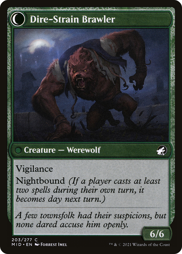 Tireless Hauler (MID-203) - Innistrad: Midnight Hunt: (Double Faced Transform) Foil