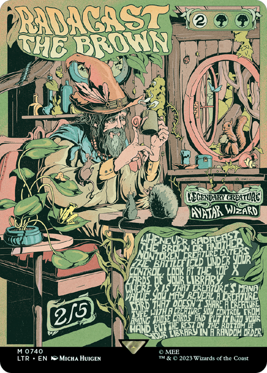 Radagast the Brown (Borderless Poster) (LTR-740) - The Lord of the Rings: Tales of Middle-earth