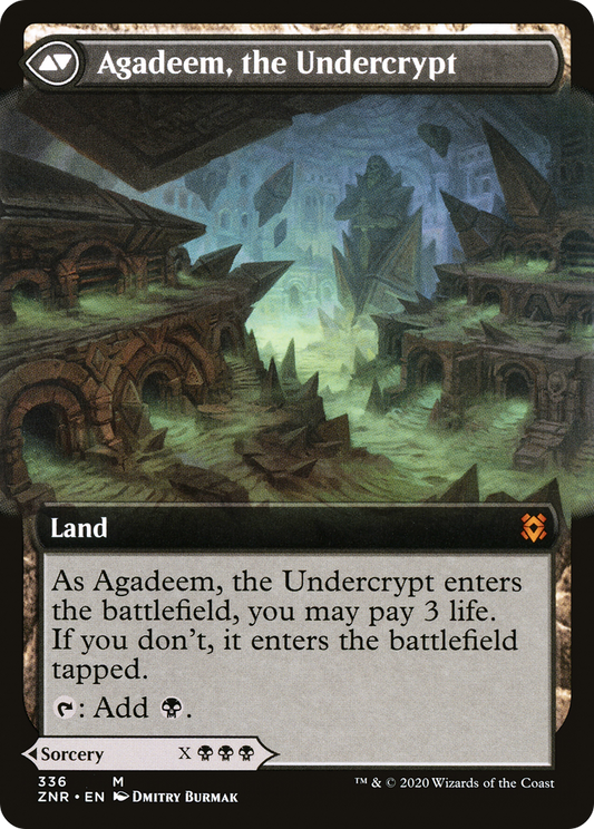 Agadeem's Awakening (Extended Art) (ZNR-336) - Zendikar Rising: (Extended Art) Foil