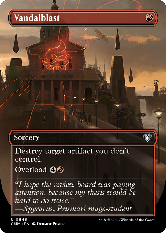 Vandalblast (Borderless) (CMM-646) - Commander Masters