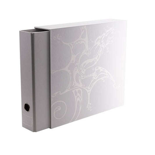 Dragon Shield Binder: Sanctuary- Slipcase 4-Ring Binder- White