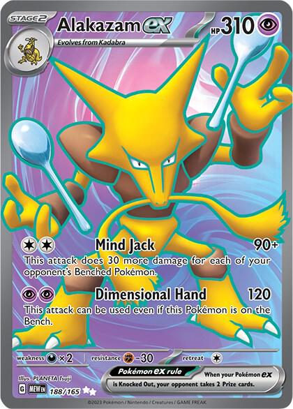 Alakazam ex 188/165