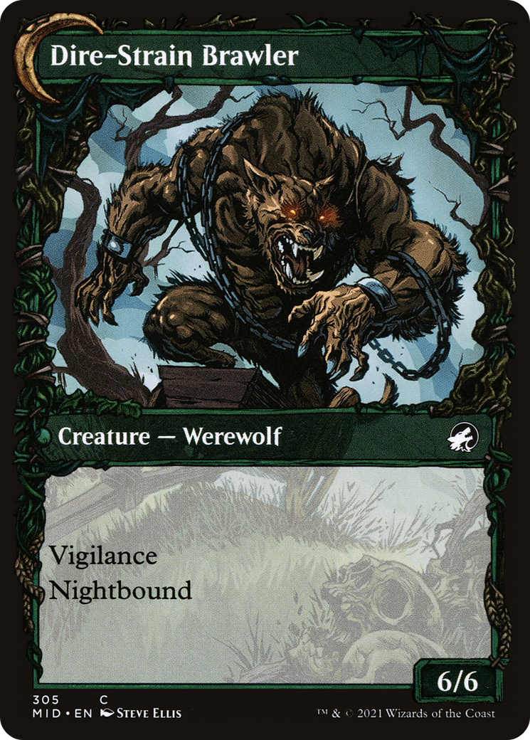 Tireless Hauler (Showcase) (MID-305) - Innistrad: Midnight Hunt: (Showcase, Double Faced Transform) Foil