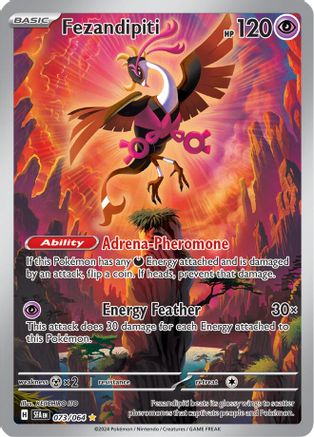 Fezandipiti 073  - Holofoil SV Shrouded Fable - Illustration Rare