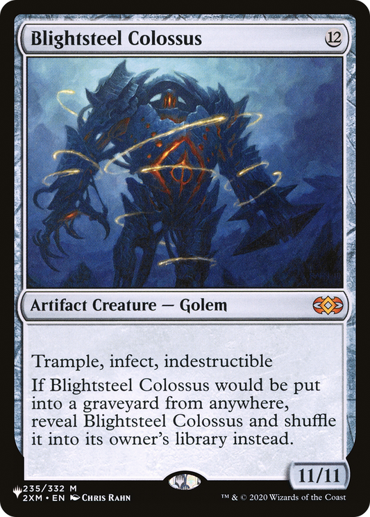 Blightsteel Colossus (LIST-235/332) - The List