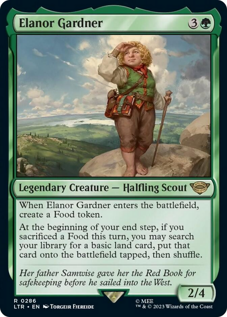 Elanor Gardner (LTR-286) - The Lord of the Rings: Tales of Middle-earth Foil