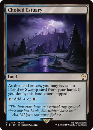 Choked Estuary (Surge Foil) (FIC-379) - Commander: FINAL FANTASY Foil