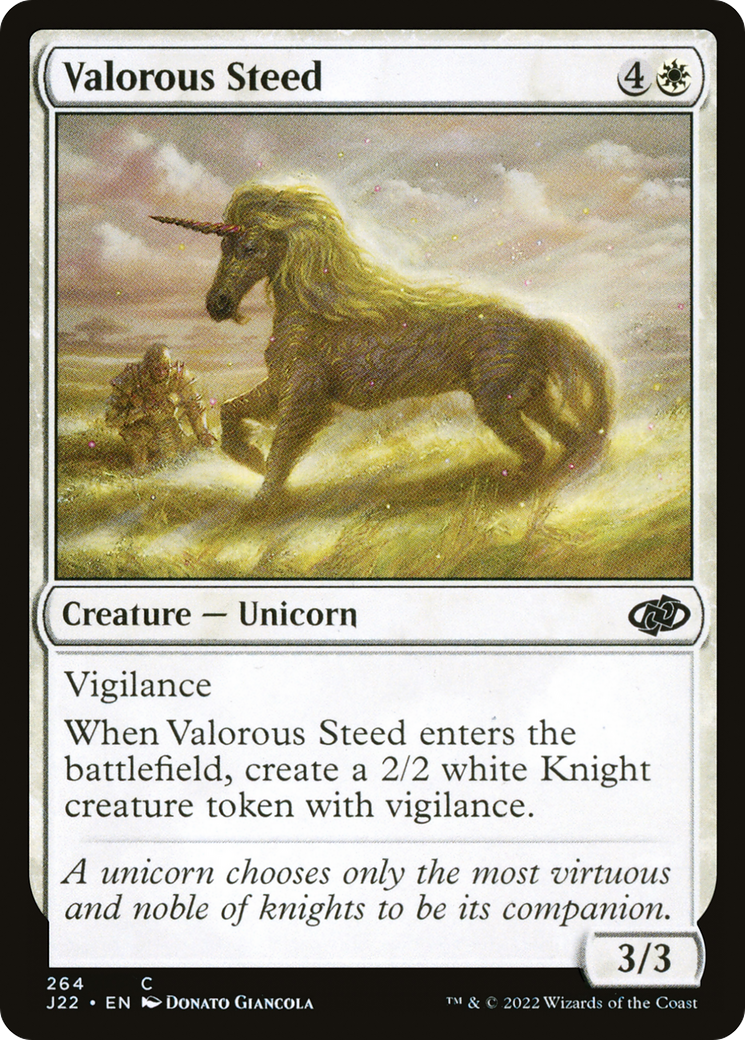 Valorous Steed (J22-264) - Jumpstart 2022