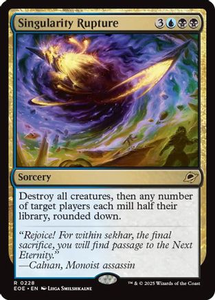 Singularity Rupture (EOE-228) - Edge of Eternities
