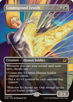 Cosmogrand Zenith (Borderless) (EOE-304) - Edge of Eternities Foil