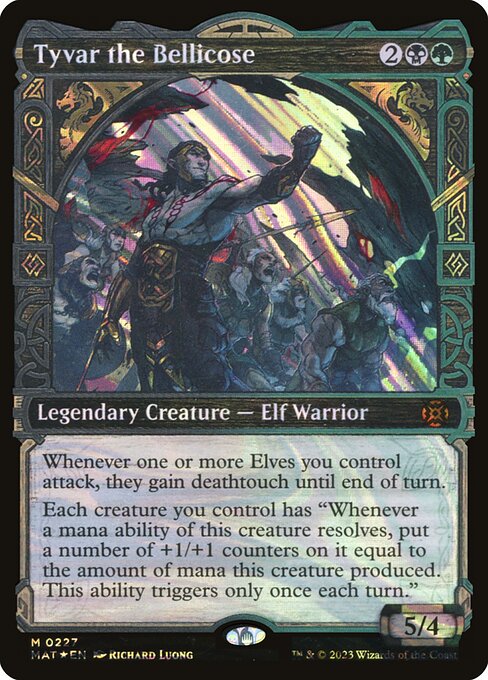 Tyvar the Bellicose (Halo Foil)
