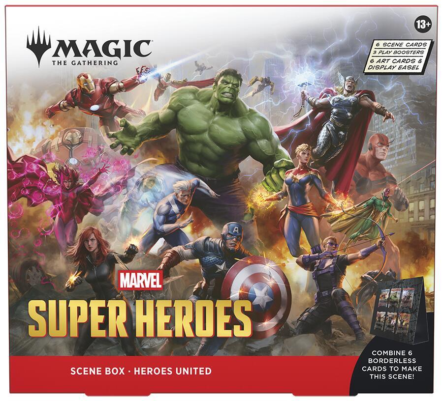 Marvel Super Heroes Scene Box - Heroes United - (MSH)