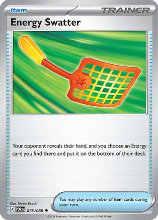 Energy Swatter 073/088  - Reverse Holofoil ME03 Perfect Order - Uncommon