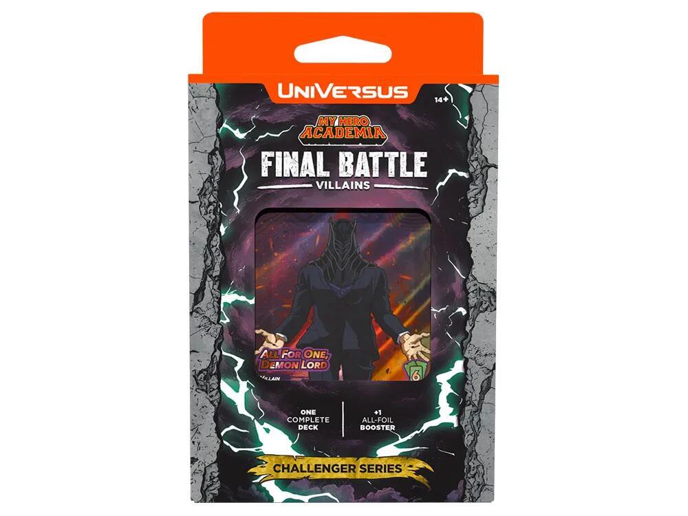 UniVersus: Challenger Series Deck: My Hero Academia - Final Battle (Villains)