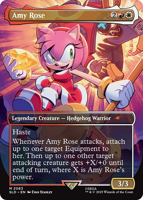 Amy Rose (Rainbow Foil)