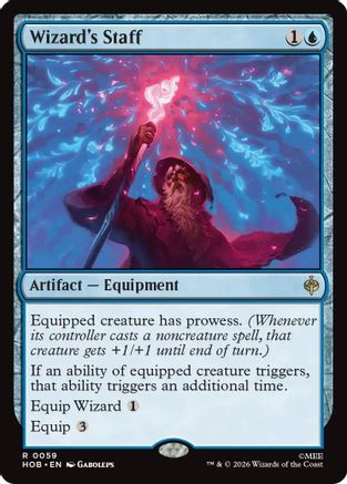 Wizard's Staff (HOB-059) - The Hobbit Foil