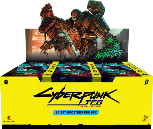Cyberpunk TCG: Welcome to Night City - Beta Booster Box (36CT)