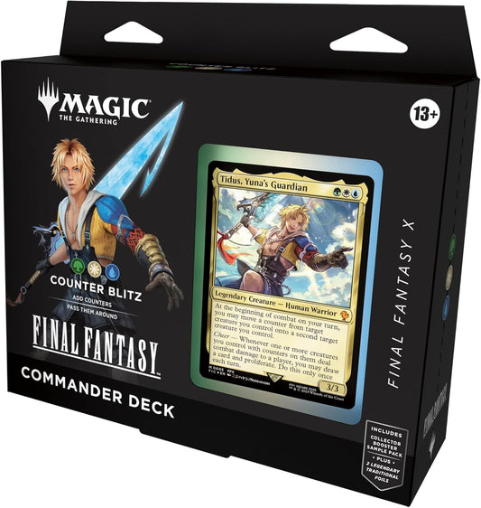 FINAL FANTASY Commander Deck - FINAL FANTASY X Counter Blitz
