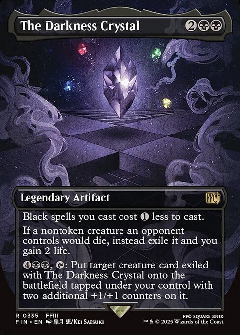 The Darkness Crystal (Borderless)