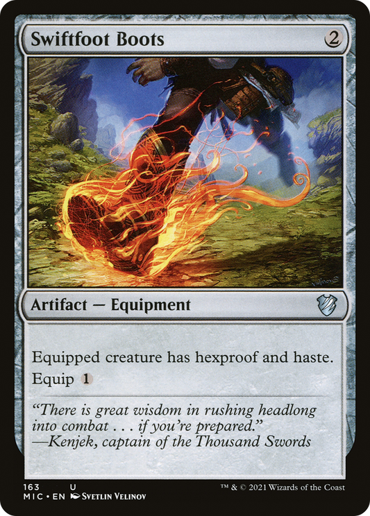 Swiftfoot Boots (MIC-163) - Midnight Hunt Commander