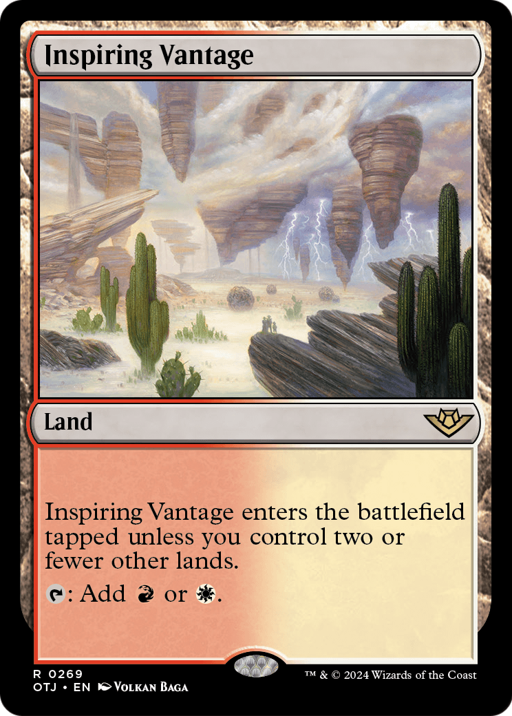 Inspiring Vantage (OTJ-269) - Outlaws of Thunder Junction