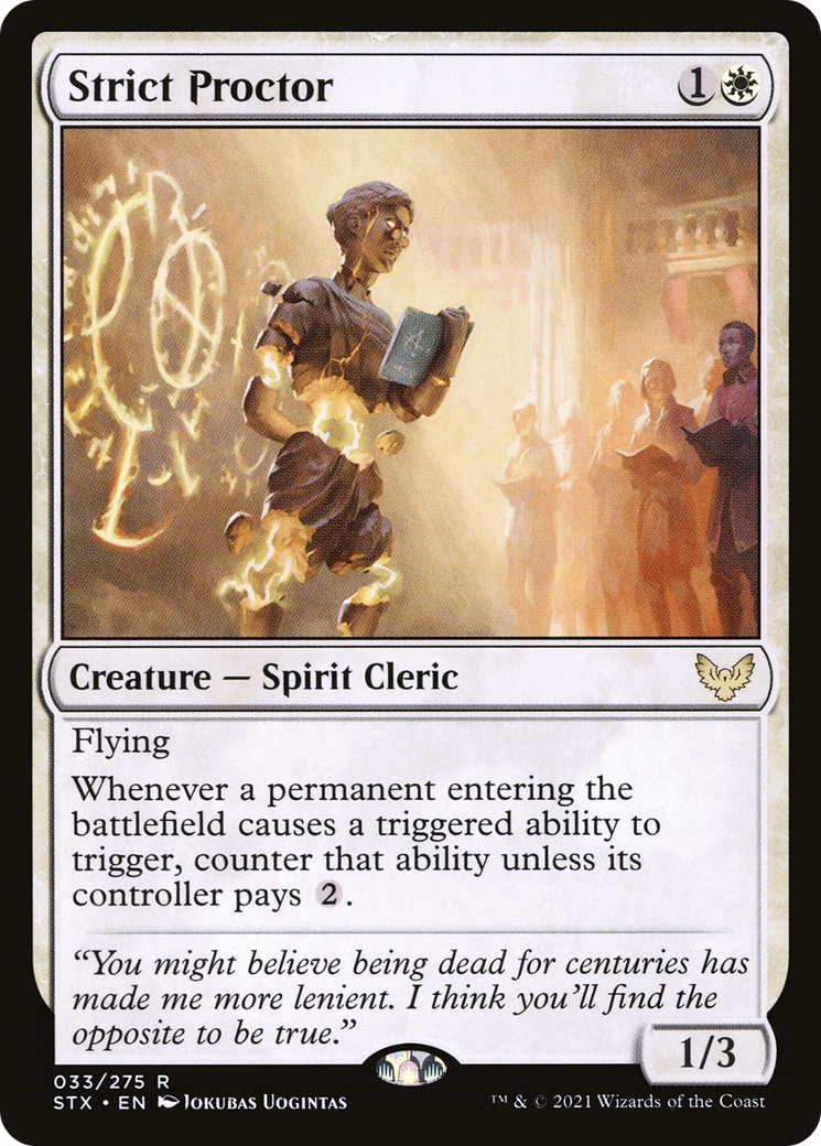 Strict Proctor (STX-033) - Strixhaven: School of Mages