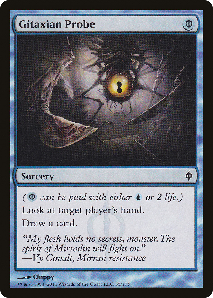 Gitaxian Probe (NPH-035) - New Phyrexia Foil