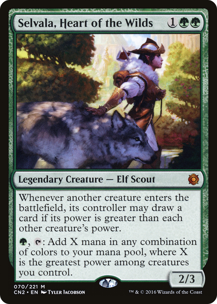 Selvala, Heart of the Wilds (CN2-070) - Conspiracy: Take the Crown Foil