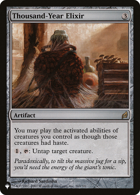 Thousand-Year Elixir (LIST-263/301) - The List