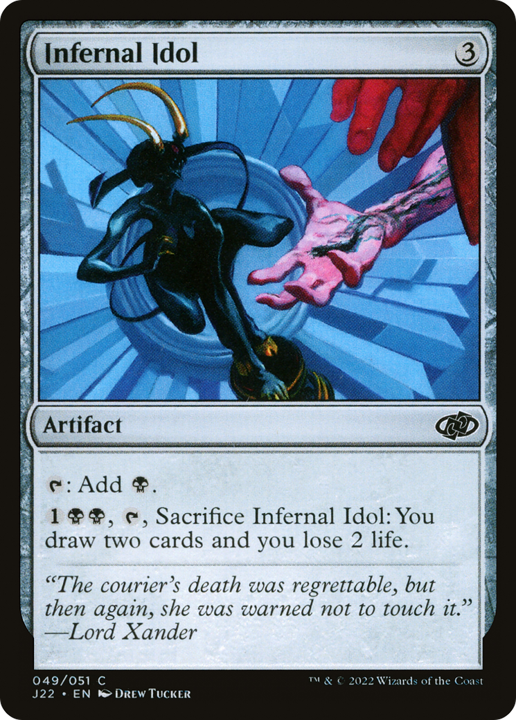 Infernal Idol (J22-049) - Jumpstart 2022