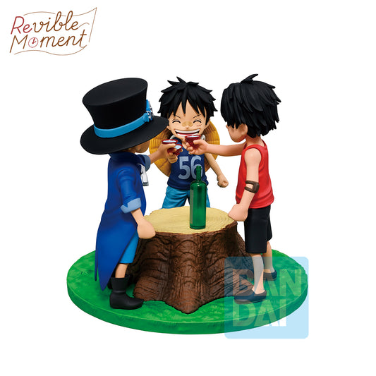 Ace & Sabo & Luffy (Dramatic Memories) "One Piece", Revible Moment Ichibansho Figure