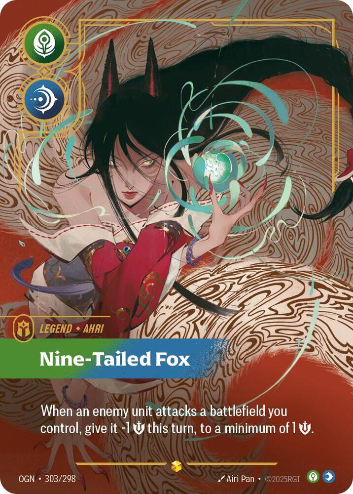 Ahri - Nine-Tailed Fox (Overnumbered) - Origins (OGN)