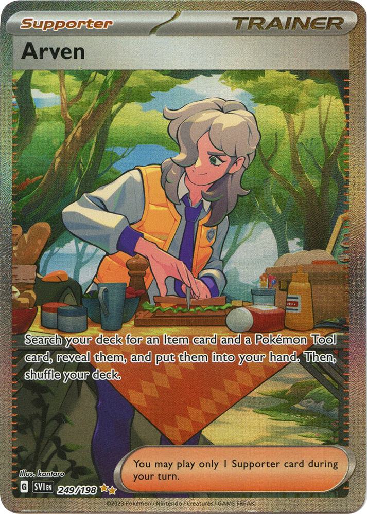 Arven - 249/198 - SV01: Scarlet & Violet Base Set (SVI)