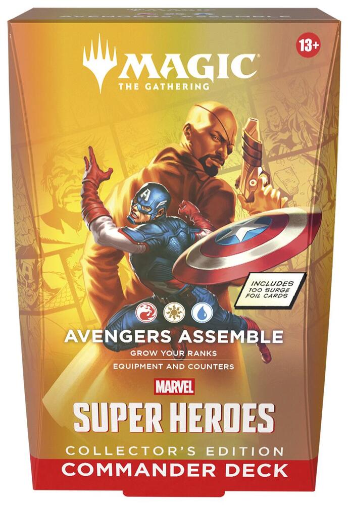 Marvel Super Heroes Commander Deck - Avengers Assemble (Collector's Edition) - Commander(MSC)
