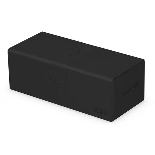 Ultimate Guard Twin Flip 'n' Tray 200+ XenoSkin Deck Case, Black